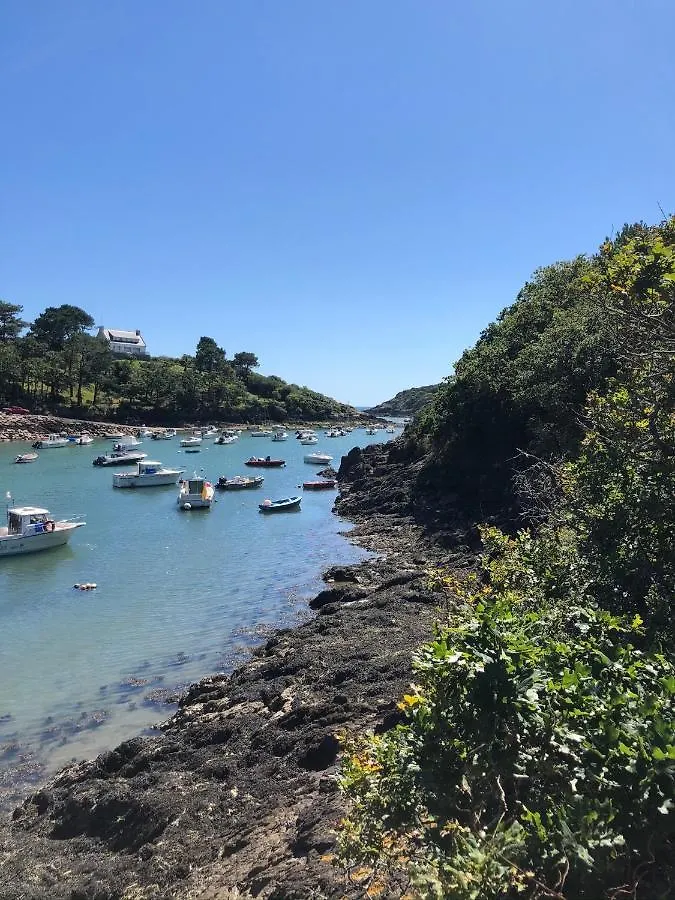 Gite Cosy Sur Jardin Moëlan-sur-Mer Francie