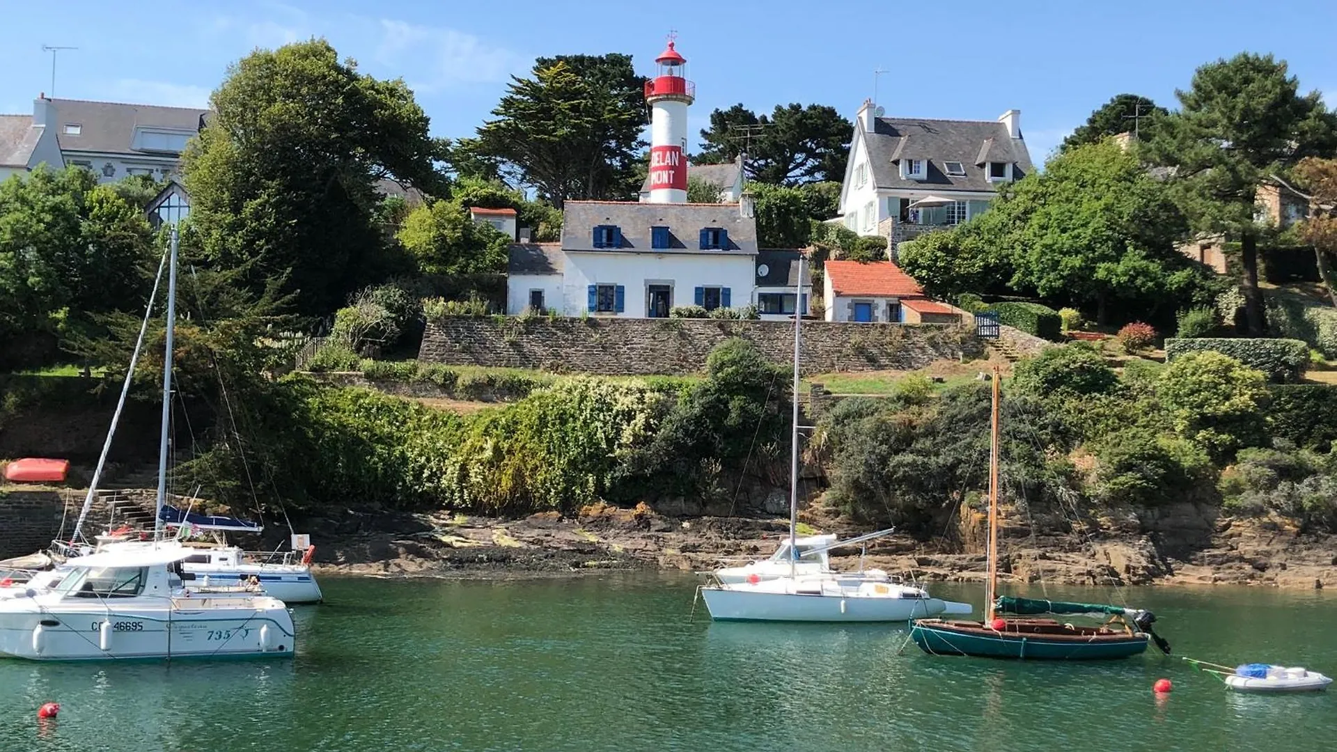 Gite Cosy Sur Jardin Vila Moëlan-sur-Mer França